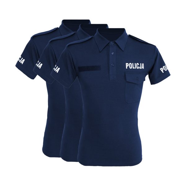 3pak-polo-meska Koszulka polo męska POLICJA 3pak