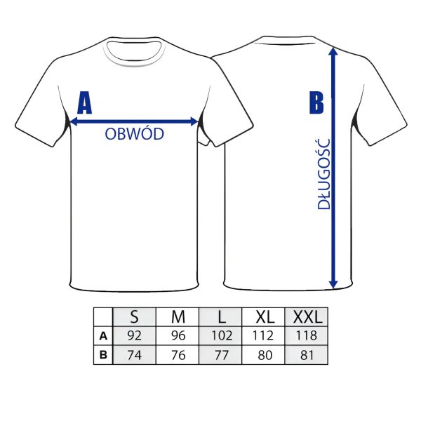 Koszulka t-shirt POLICJA