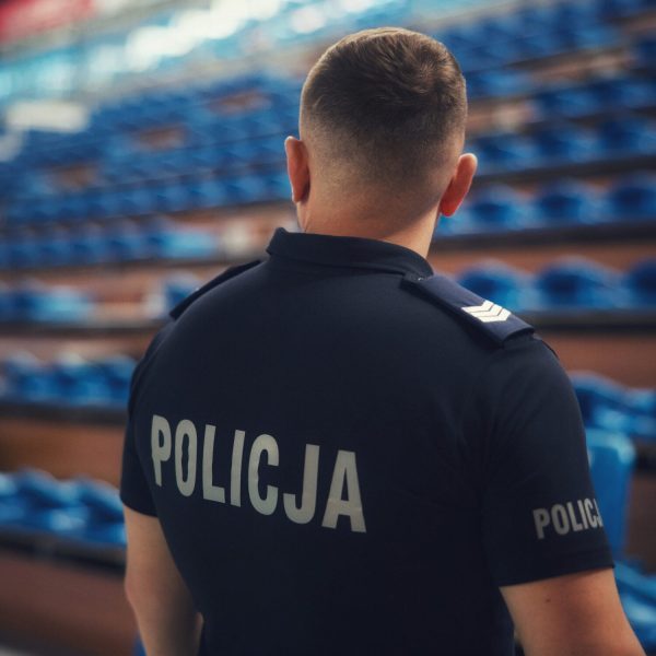 Koszulka polo męska POLICJA