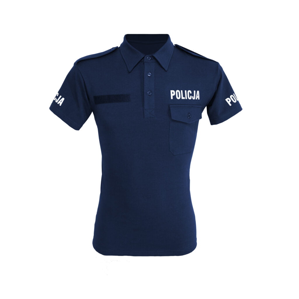 Koszulka polo męska POLICJA