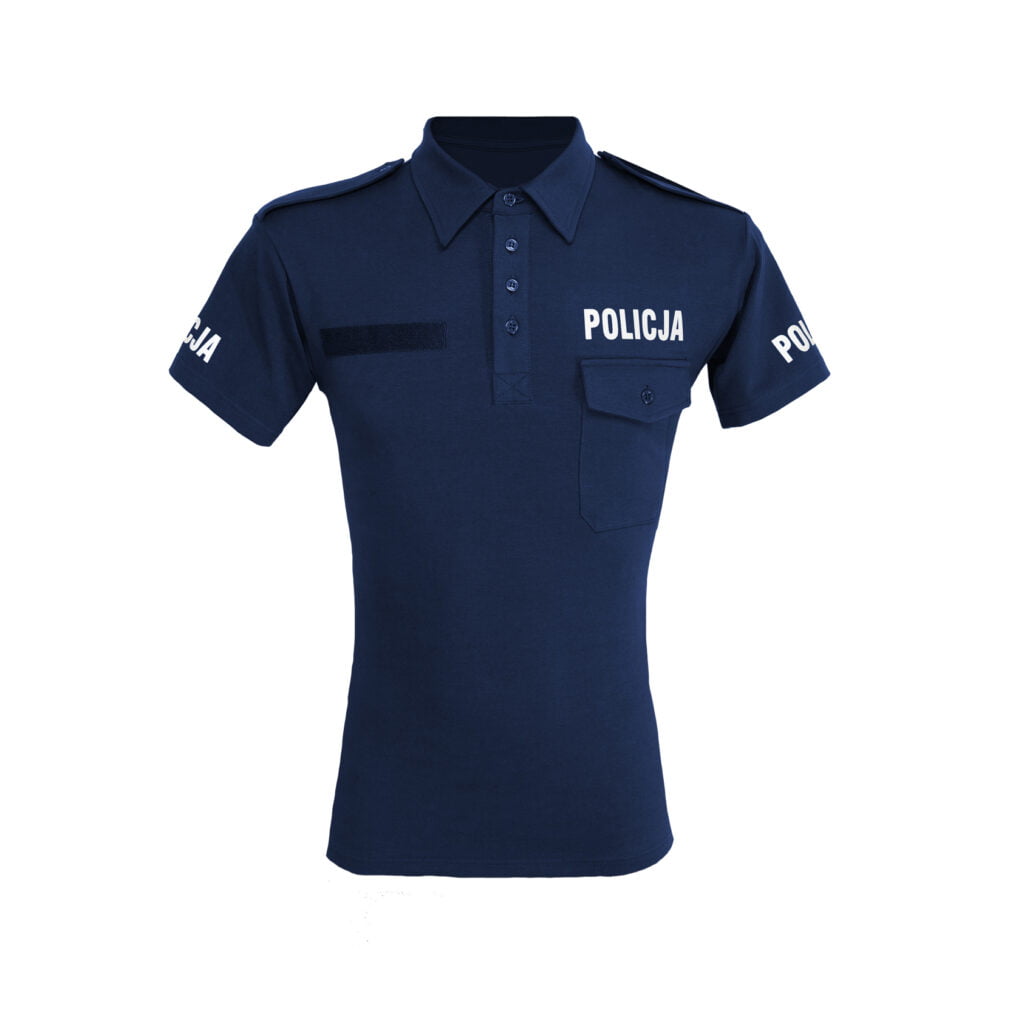 Koszulka polo damska POLICJA